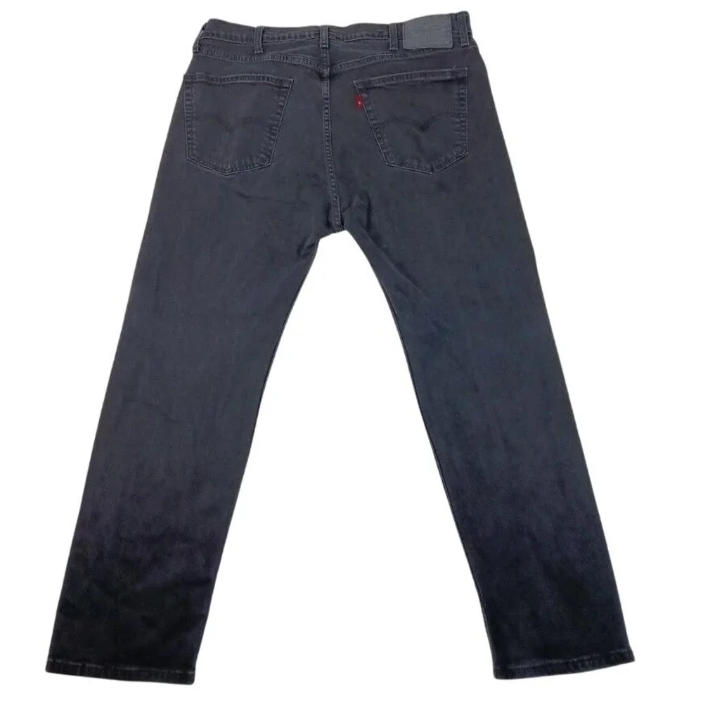 Levis‎ 505 Jeans Mens 38x30 Straight Fit Denim Classic Five Pocket Black